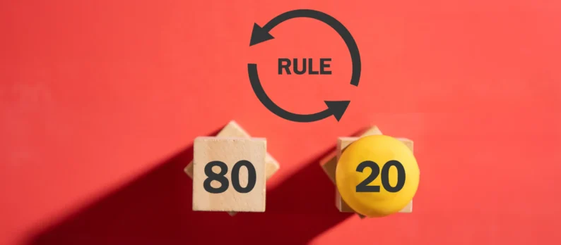 A new success formula: The 80/20 rule
