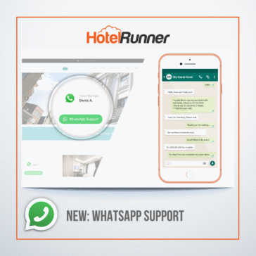 Get closer to your guests with WhatsApp!