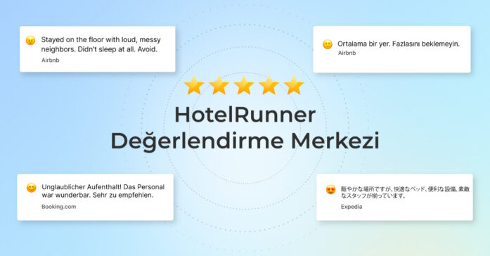 HotelRunner, Seyahat ve Konaklama Sektöründe Güçlü İtibar Yönetimi için Yapay Zeka Destekli Değerlendirme Merkezi’ni Tanıttı