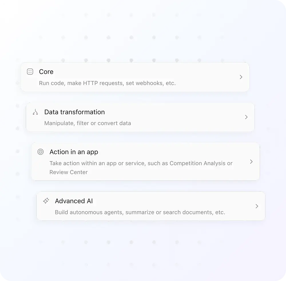 Actions autonomes | Autopilot